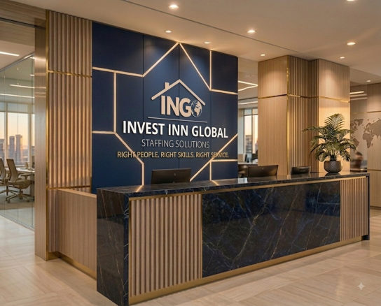 INGO office reception area